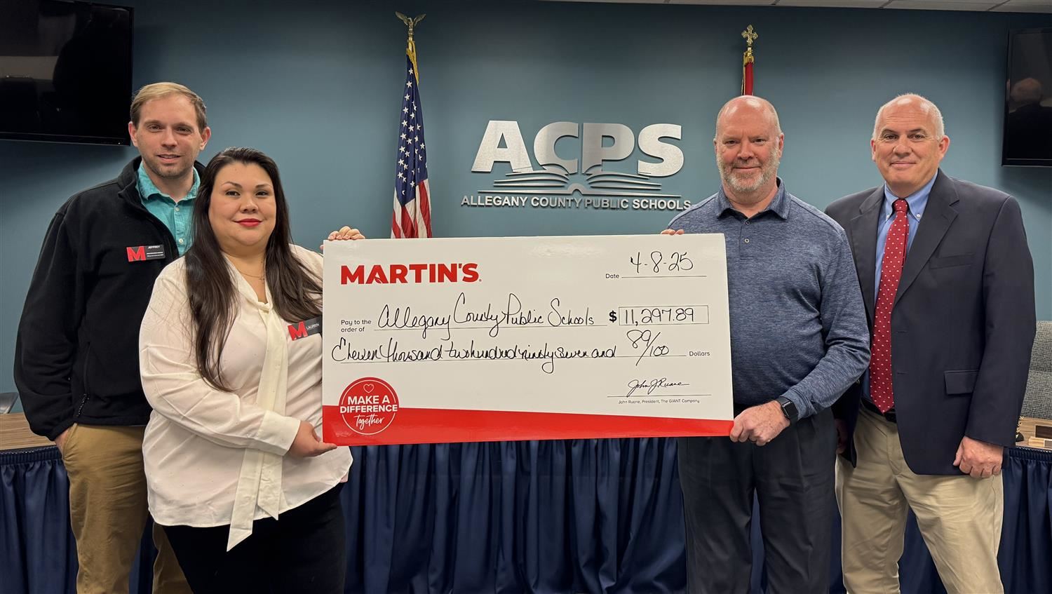  ACPS Giant Donation